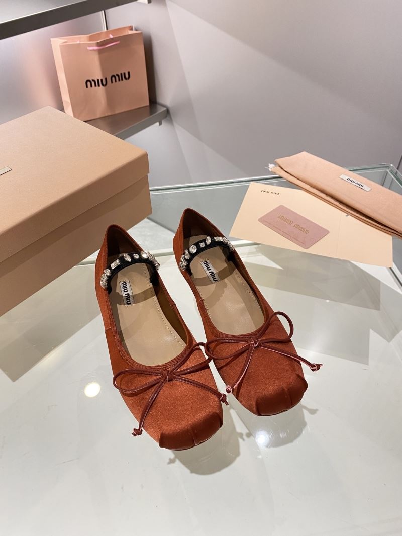 Miu Miu flat shoes